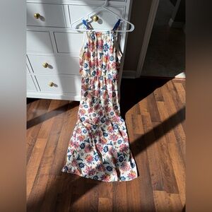 Francesca's Collections Floral Maxi Dress - Multicolor